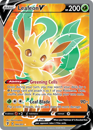 Leafeon V 166/203