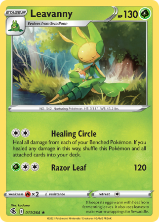 Leavanny 11/264 Sword & Shield Fusion Strike