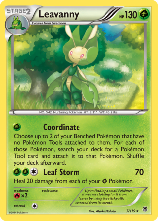 Leavanny 7/119 XY Phantom Forces
