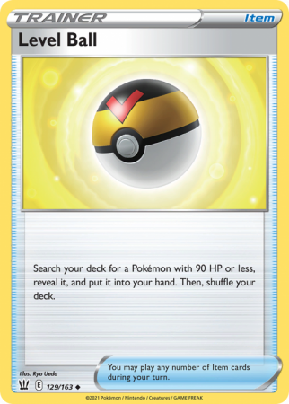 Level Ball 129/163 Sword & Shield Battle Styles