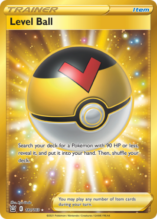 Level Ball 181/163 Sword & Shield Battle Styles
