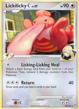 Lickilicky C 30/147 Platinum Supreme Victors
