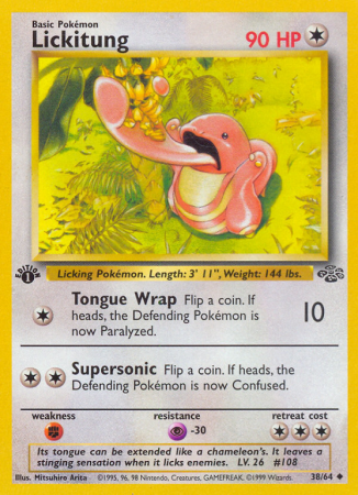 Lickitung 38/64 Base Jungle