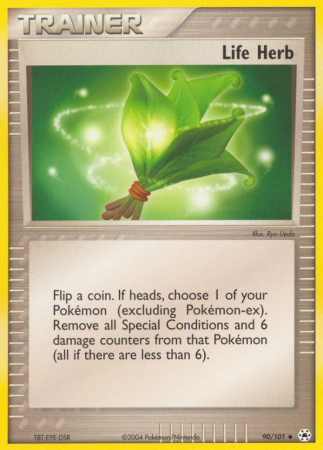 Life Herb 90/101 EX Hidden Legends
