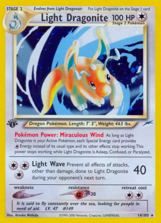 Light Dragonite 14/113 Neo Neo Destiny