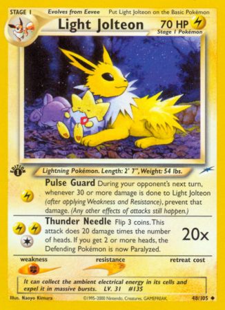 Light Jolteon 48/113