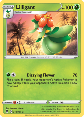 Lilligant 10/203 Sword & Shield Evolving Skies