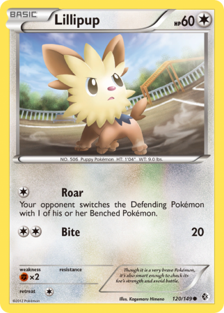 Lillipup 120/149 Black & White Boundaries Crossed