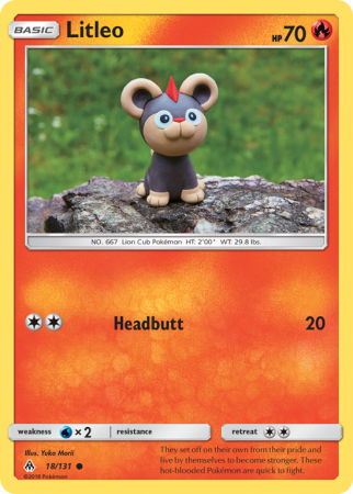 Litleo 18/131 Sun & Moon Forbidden Light