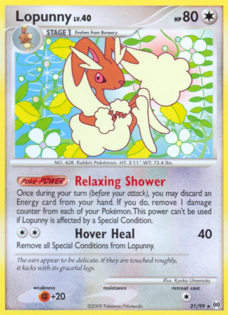 Lopunny 21/99 Platinum Arceus
