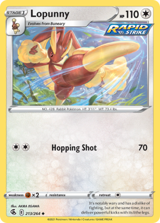 Lopunny 213/264