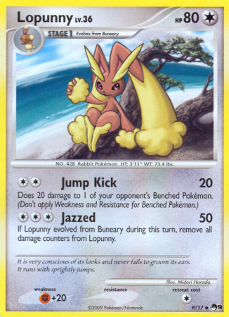 Lopunny 9/17 POP POP Series 9