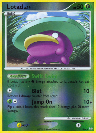 Lotad SH4/127 Platinum Platinum