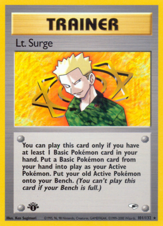 Lt. Surge 101/132 Gym Gym Heroes