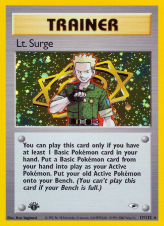 Lt. Surge 17/132 Gym Gym Heroes