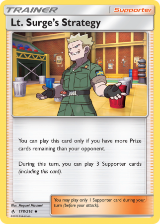Lt. Surge's Strategy 178/214