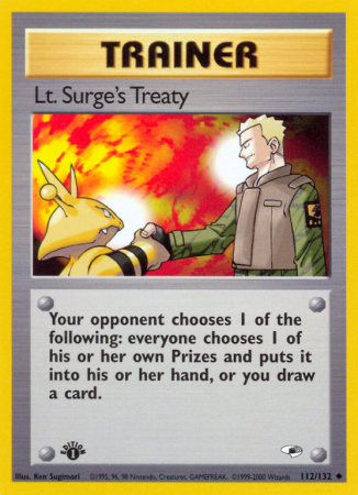 Lt. Surge's Treaty 112/132 Gym Gym Heroes