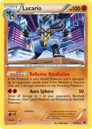 Lucario 64/99