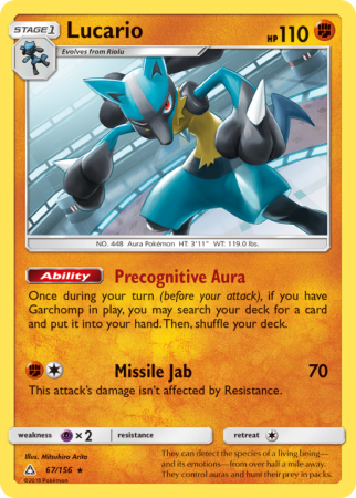 Lucario 67/156
