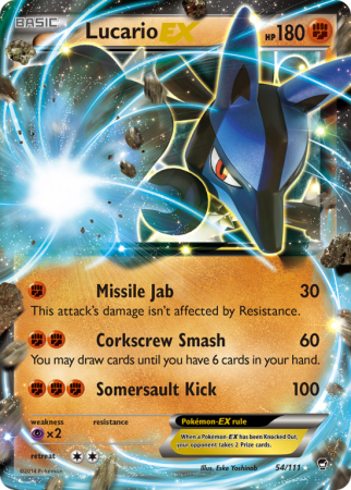 Lucario-EX 54/111
