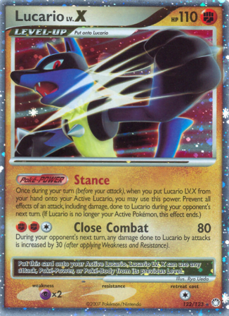 Lucario LV.X 122/123