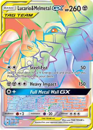 Lucario & Melmetal-GX 224/214
