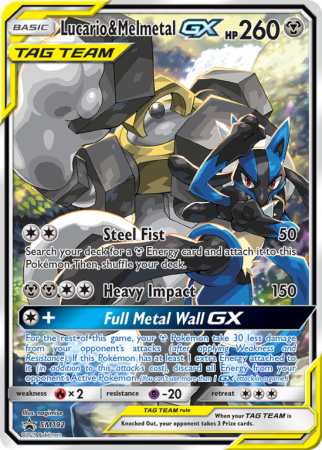 Lucario & Melmetal-GX SM192/156