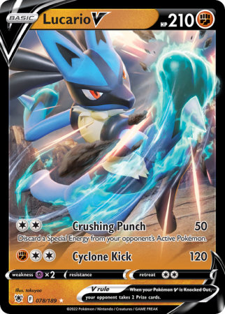Lucario V 78/189