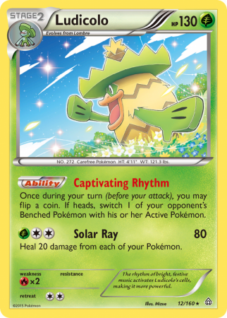 Ludicolo 12/160 XY Primal Clash