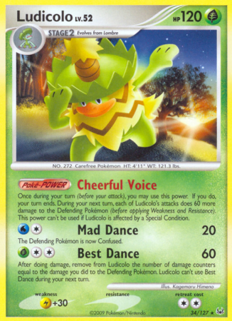 Ludicolo 34/127