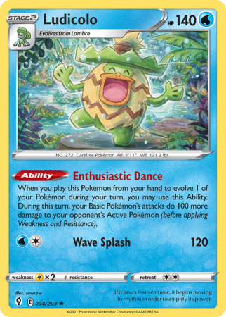 Ludicolo 34/203