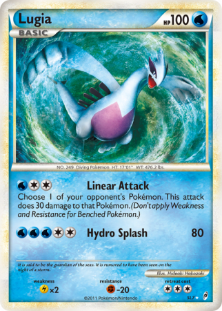 Lugia SL7/106 HeartGold & SoulSilver Call of Legends