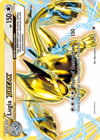 Lugia BREAK 79/124 XY Fates Collide