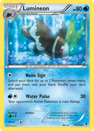 Lumineon 19/119 XY Phantom Forces