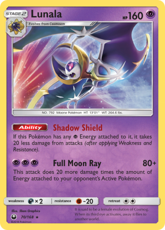 Lunala 70/168 Sun & Moon Celestial Storm