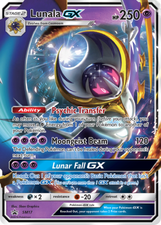 Lunala-GX SM17/156 Sun & Moon SM Black Star Promos