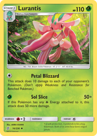 Lurantis 16/236 Sun & Moon Unified Minds