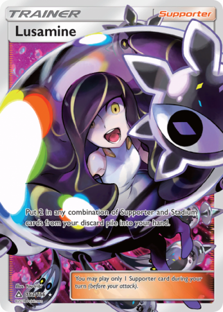 Lusamine 153/156 Sun & Moon Ultra Prism
