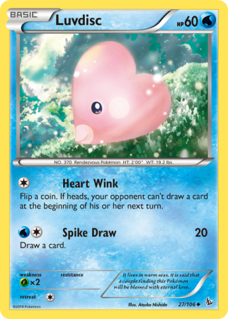 Luvdisc 27/106 XY Flashfire