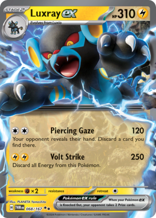 Luxray ex 68/167
