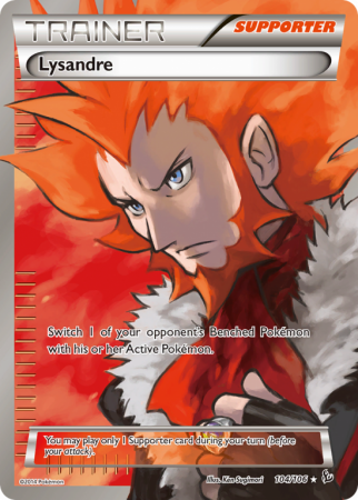 Lysandre 104/106 XY Flashfire