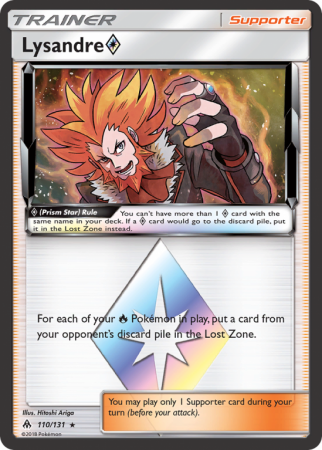 Lysandre ◇ 110/131 Sun & Moon Forbidden Light