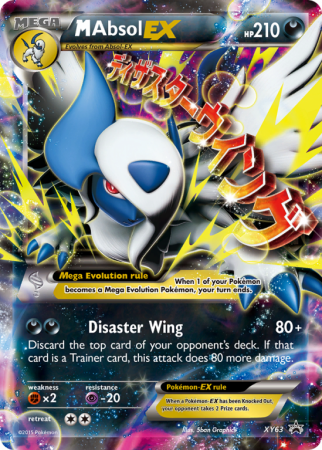 M Absol-EX XY63/183 XY XY Black Star Promos