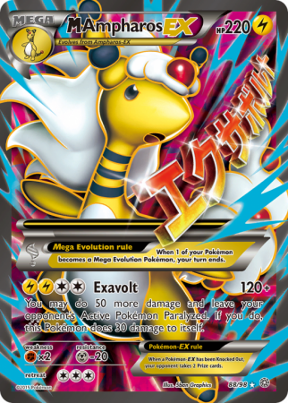 M Ampharos-EX 88/98