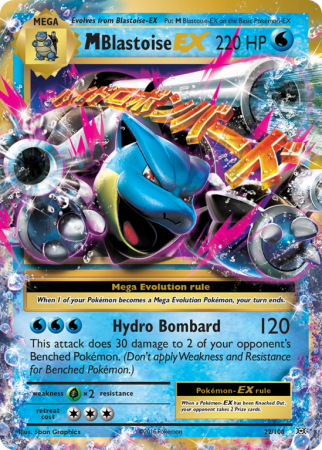 M Blastoise-EX 22/108