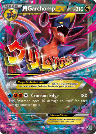 M Garchomp-EX XY168/183