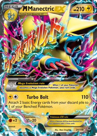 M Manectric-EX 24/119