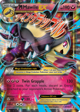 M Mawile-EX XY104/183 XY XY Black Star Promos