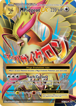 M Pidgeot-EX 105/108 XY Evolutions