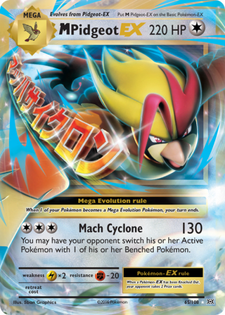 M Pidgeot-EX 65/108